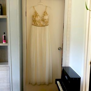 Beautiful golden dress